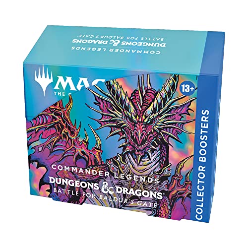 Wizards Of The Coast Commander Legends Battle for Baldur’s Gate Collector Booster Box