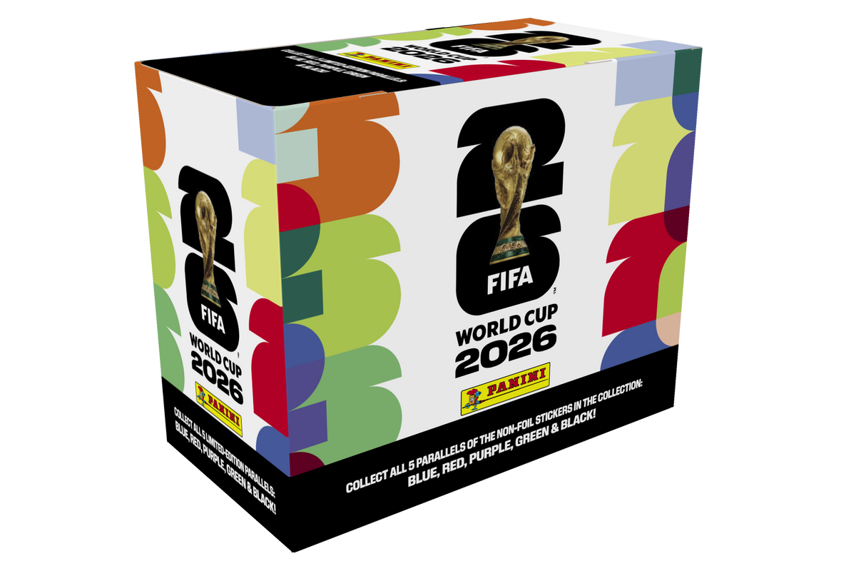 Panini 2026 FIFA World Cup Sticker Collection Box of 25 Packs