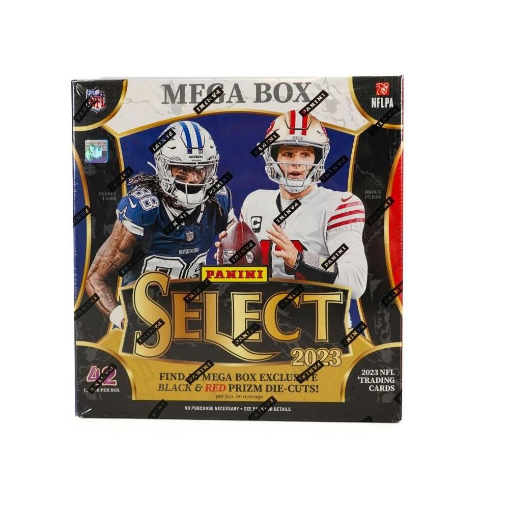 Panini 2023 Select Football Mega Box Black Red Prizm's