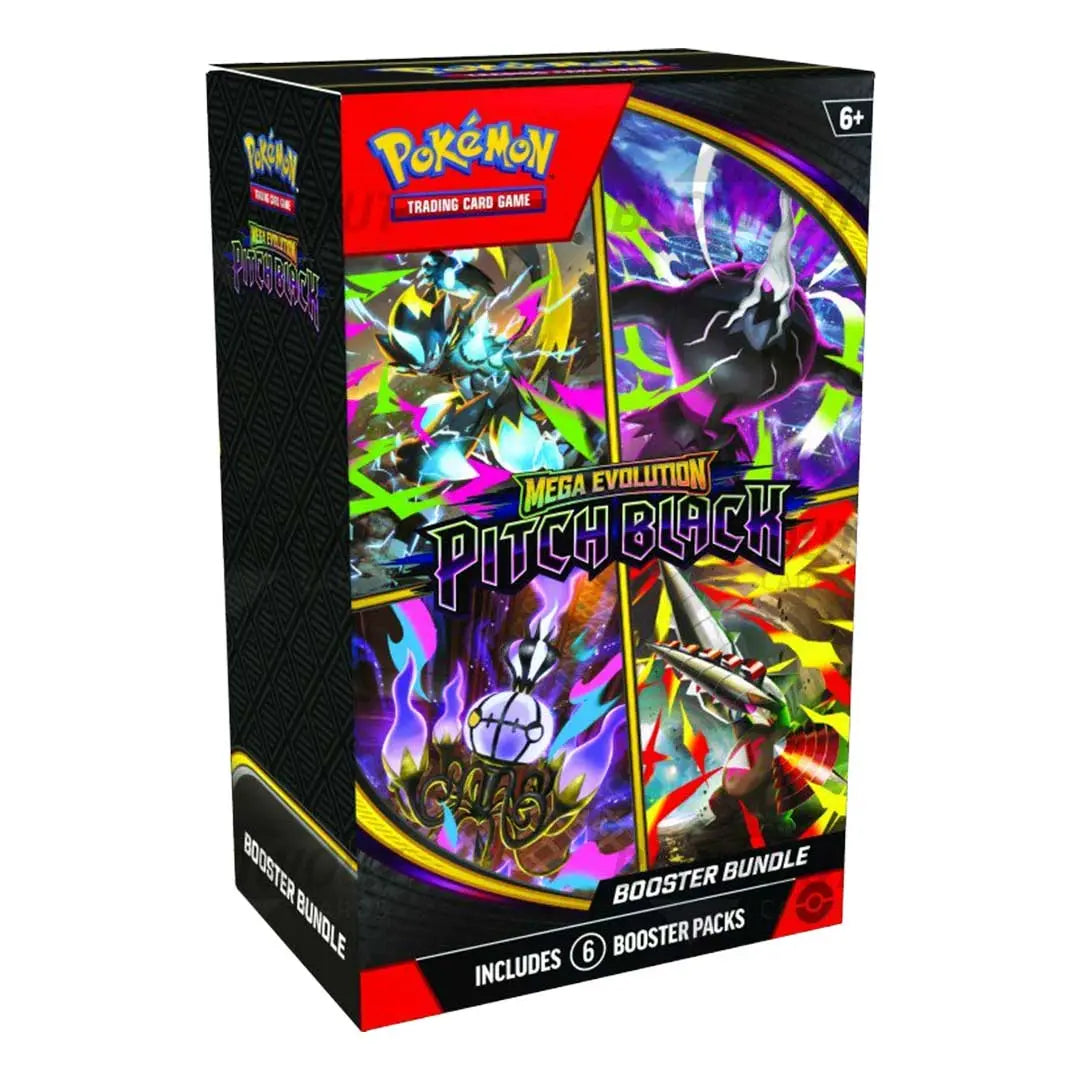 The Pokémon Company International Pokémon TCG Mega Evolution Pitch Black Booster Bundle 6-Pack