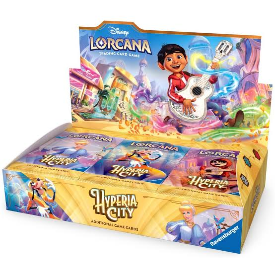 Disney Lorcana Hyperia City Booster Box 24Ct