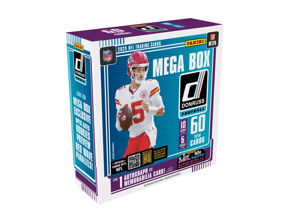 Panini 2025 Donruss Football Mega Box