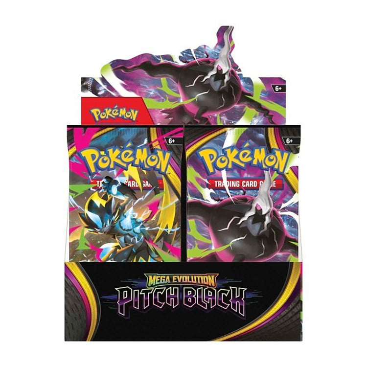 Mega Evolution - Pitch Black Pokémon TCG Evoluzione Presentation Box Booster