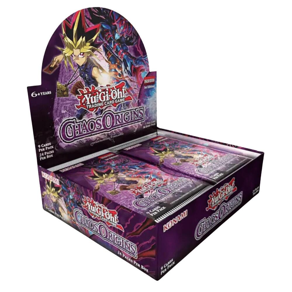 Konami Yu-Gi-Oh! Chaos Origins 1st Edition Booster Box 24 Packs