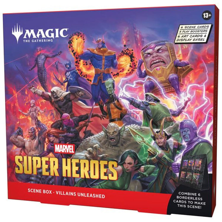 Wizards Of The Coast Magic The Gathering Marvel Super Heroes Scene Box