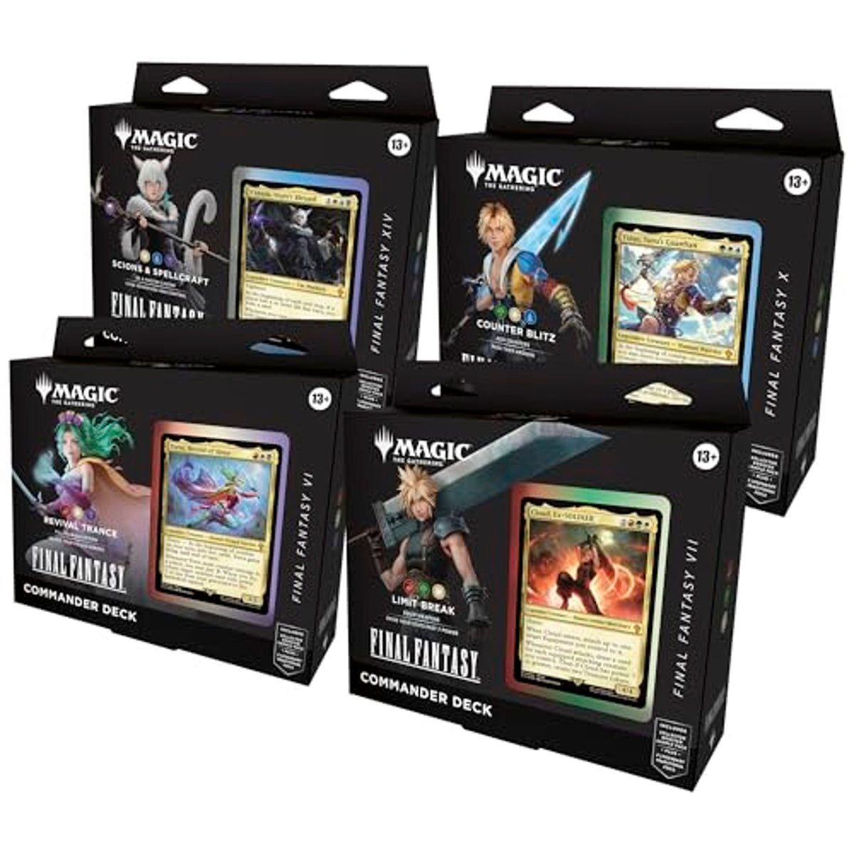 Wizards Of The Coast Magic: the Gathering Final Fantasy Commander Deck