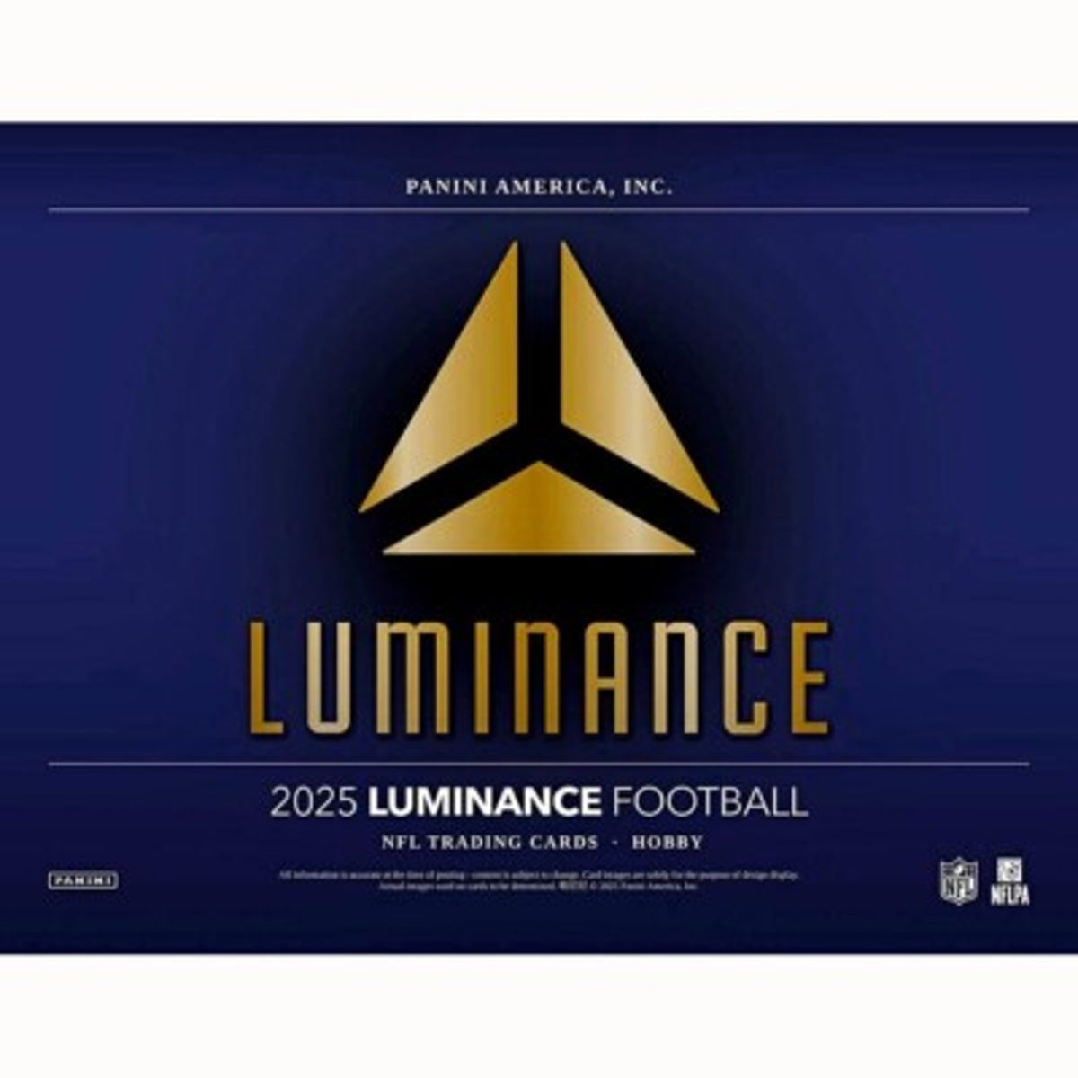 Panini 2025 Luminance Football Hobby Box