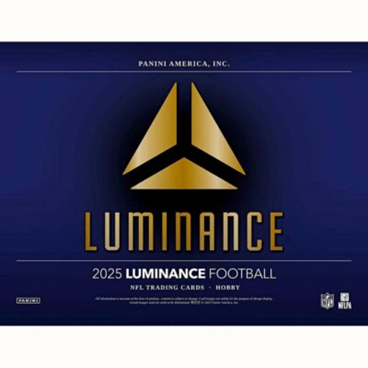 Panini 2025 Luminance Football Hobby Box