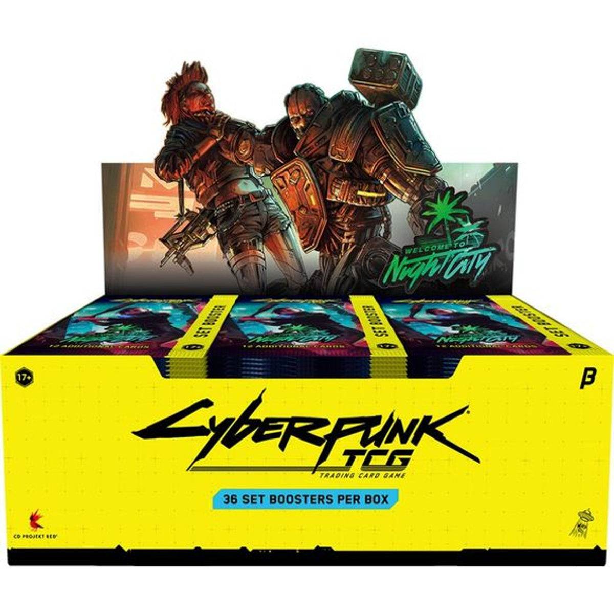Cyberpunk TCG Beta Booster Box 36 Packs