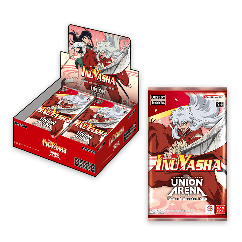 BANDAI Union Arena CCG Inuyasha Booster Box 16 Packs