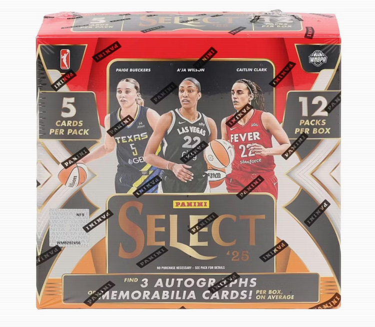 Panini 2025 WNBA Select Hobby Box