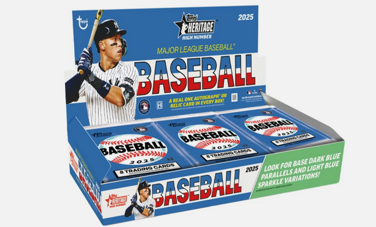 Topps 2025 Heritage High Number Hobby Box