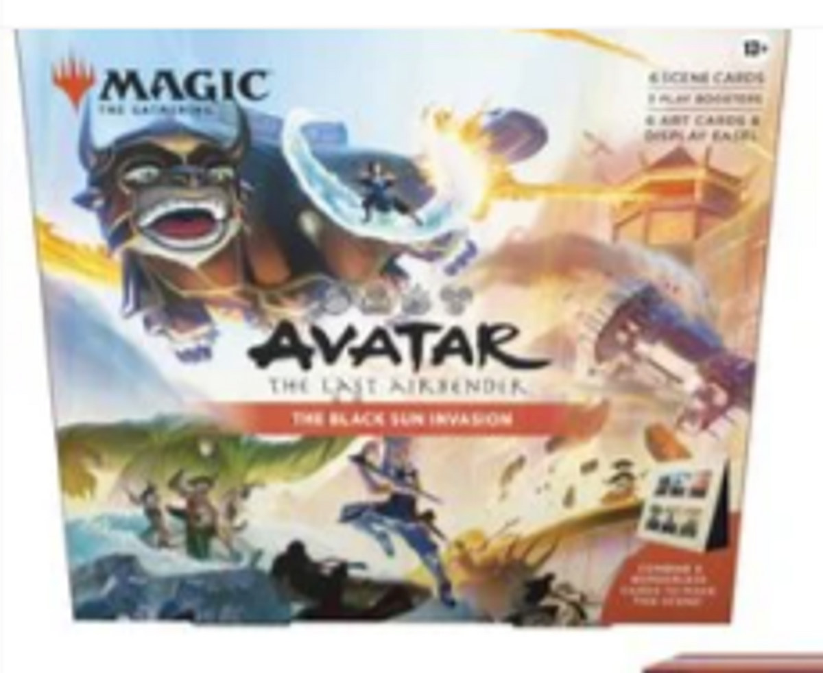 Wizards Of The Coast Magic: The Gathering Avatar: The Last Airbender Scene Box