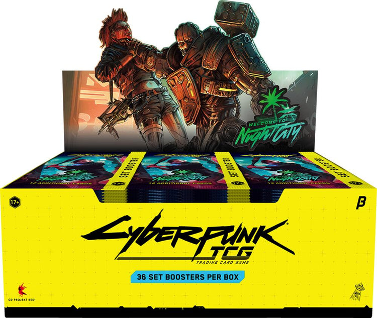 Cyberpunk TCG Beta Booster Box 36 Packs