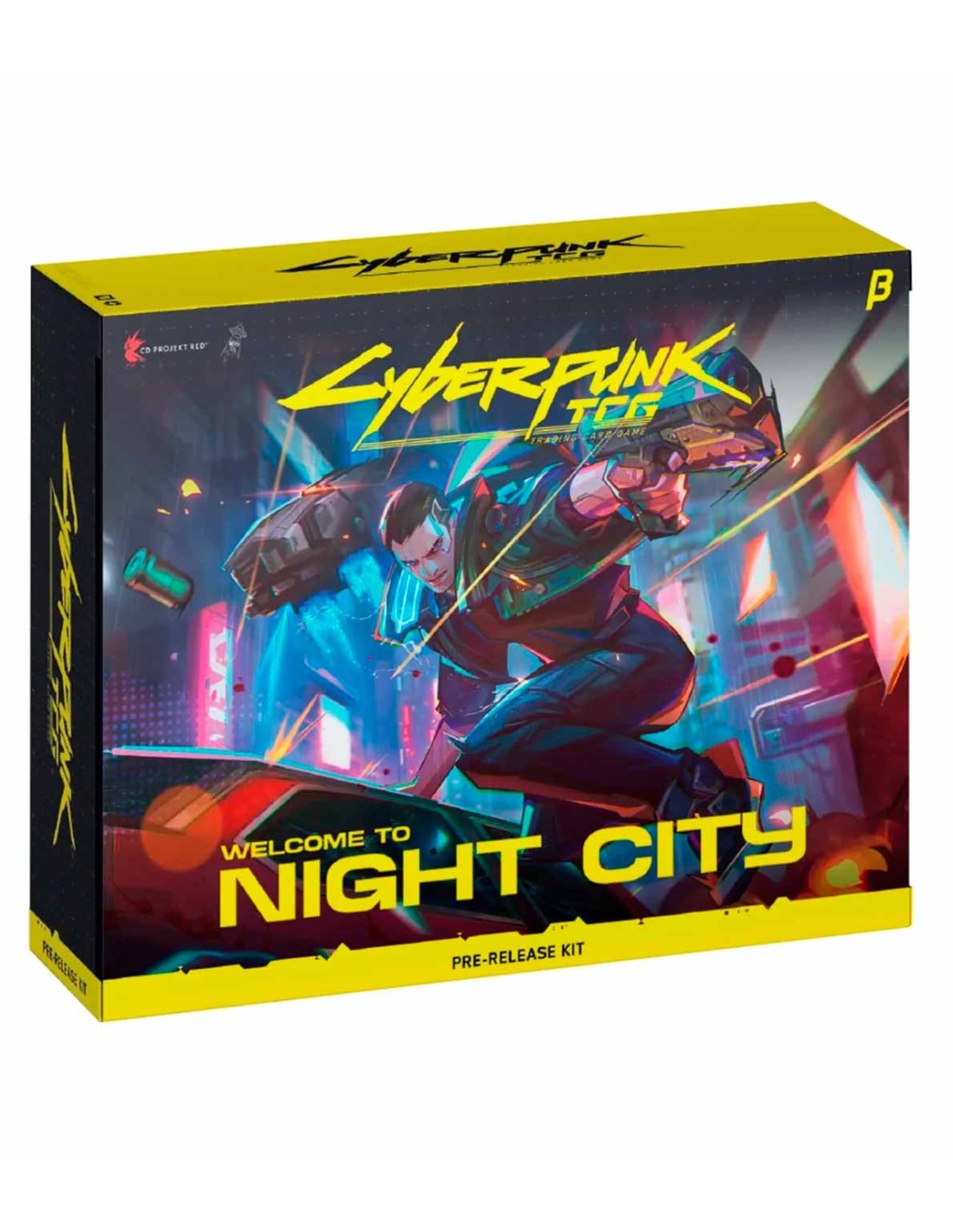 WeirdCo Cyberpunk 2077 TCG Welcome to Night City Beta Booster Box Starter Decks Kit