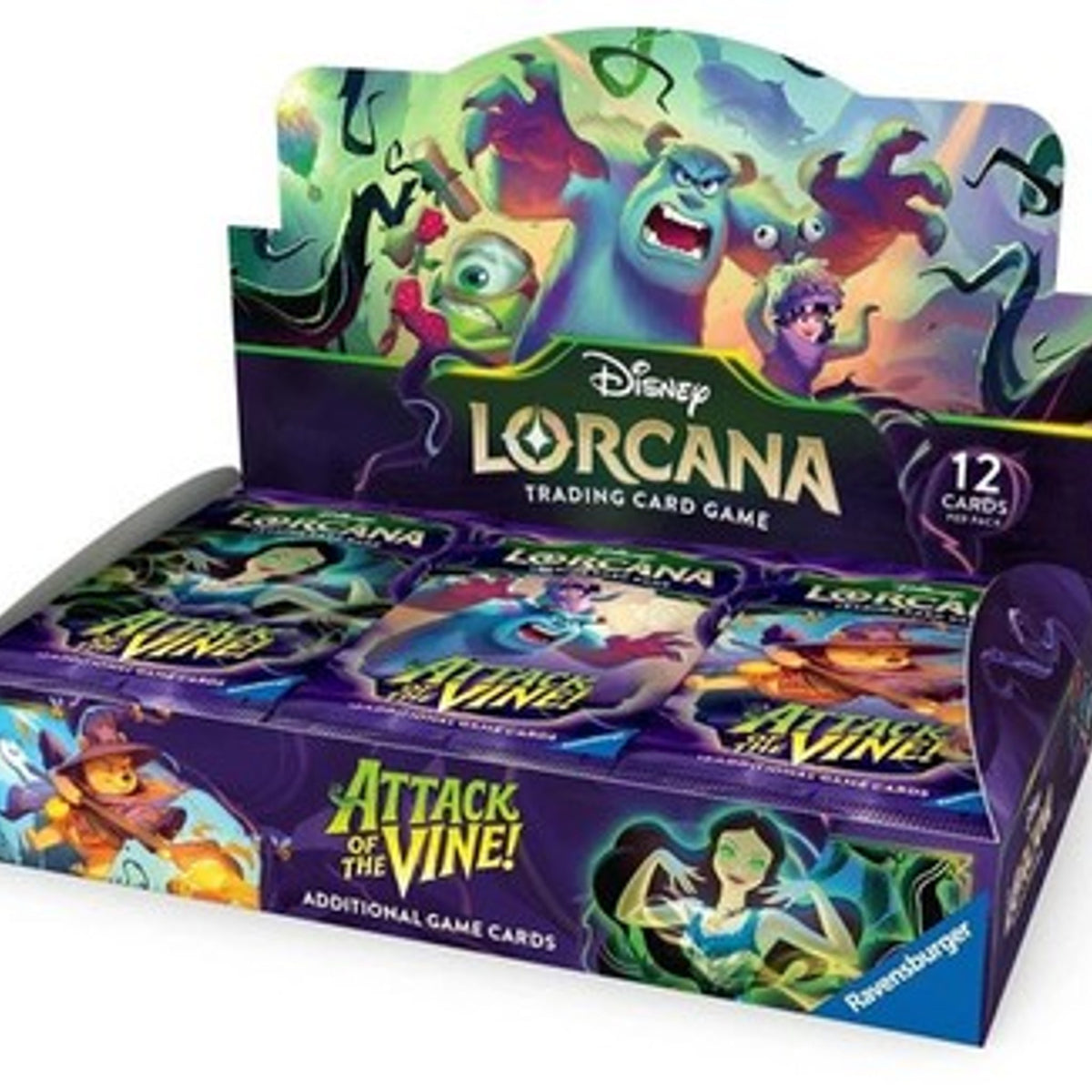 Disney Lorcana Attack of the Vine! Booster Box 24 Packs