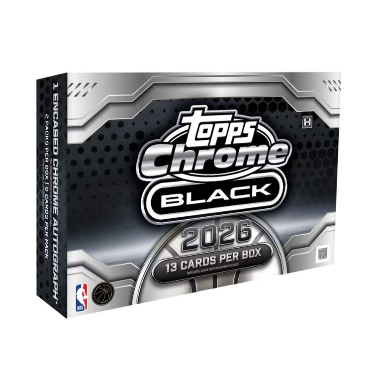 Topps Chrome Black Basketball Hobby Box 2025/26