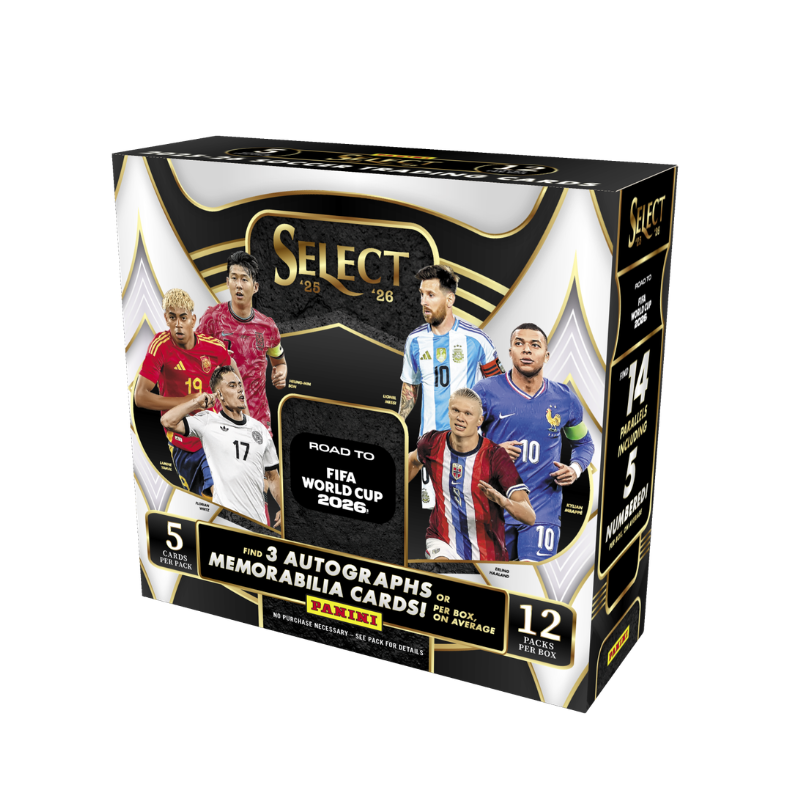 2025/26 Panini Select Road to FIFA World Cup Hobby Box