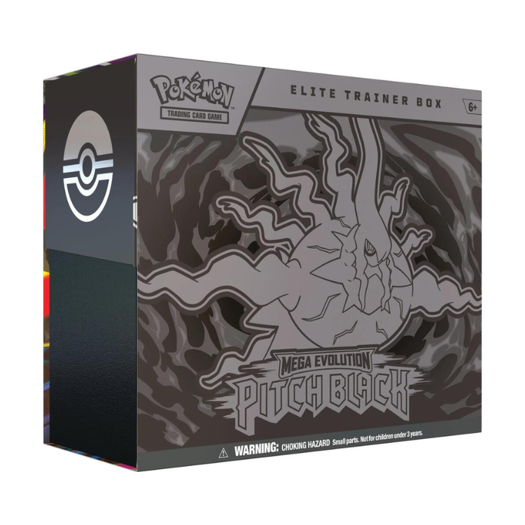 The Pokémon Company International Mega Evolution Pitch Black Elite Trainer Box 9 Booster Packs