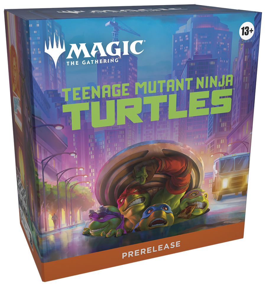 Magic: The Gathering Teenage Mutant Ninja Turtles Prerelease Kit 6 Play Packs Promo Card