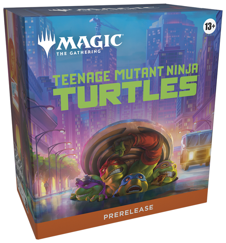 Magic: The Gathering Teenage Mutant Ninja Turtles Prerelease Kit 6 Play Packs Promo Card