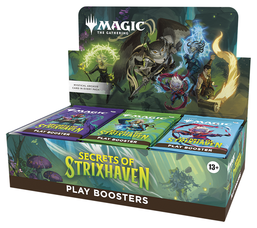 Magic: The Gathering Secrets of Strixhaven Play Booster Box 30 Packs