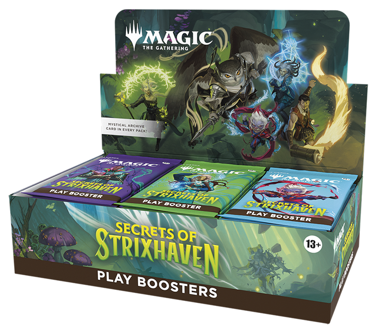 Magic: The Gathering Secrets of Strixhaven Play Booster Box 30 Packs