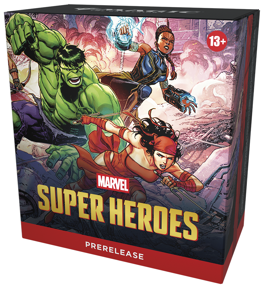 Digital Heroes Wizards Magic MTG Marvel Super Heroes Prerelease Pack
