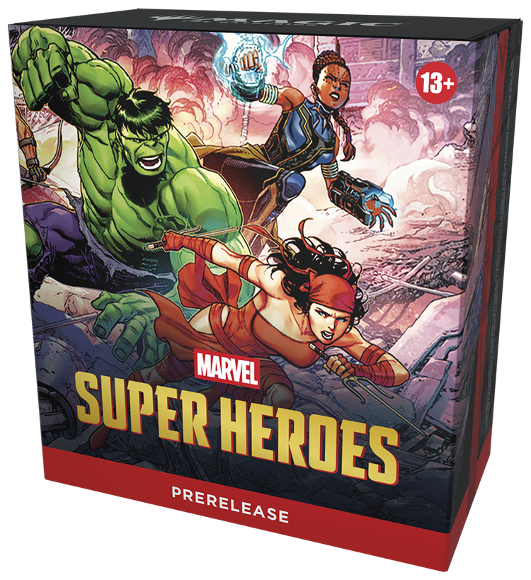 Digital Heroes Wizards Magic MTG Marvel Super Heroes Prerelease Pack