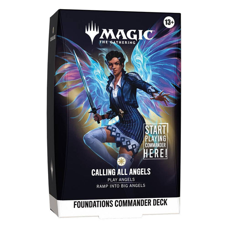 The Gathering Magic Foundations Commander Deck Calling All Angels