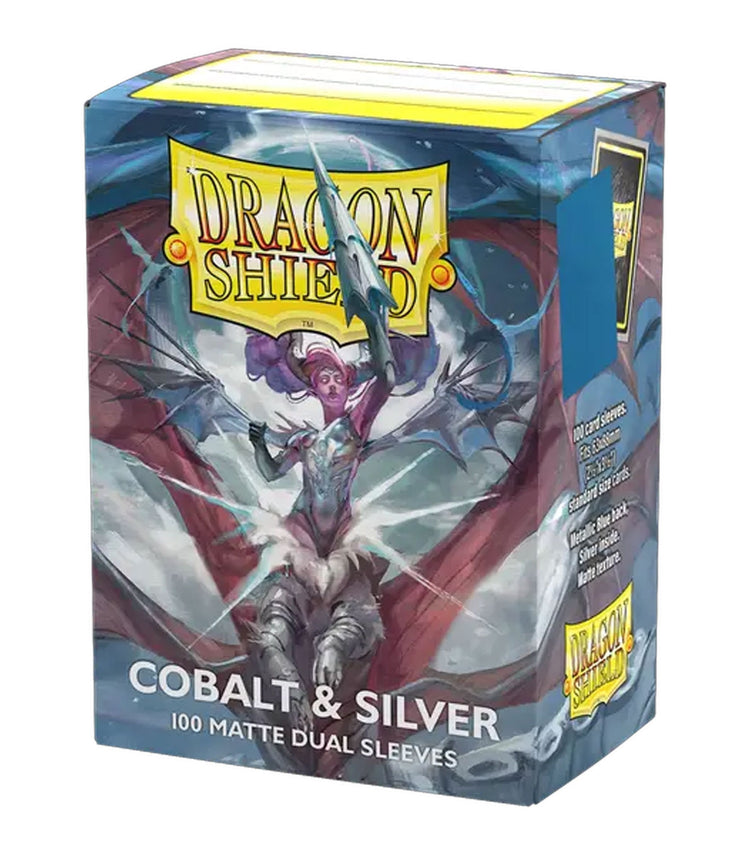 Arcane Tinmen Dragon Shield Matte Blue/Silver Special Edition Card Sleeves