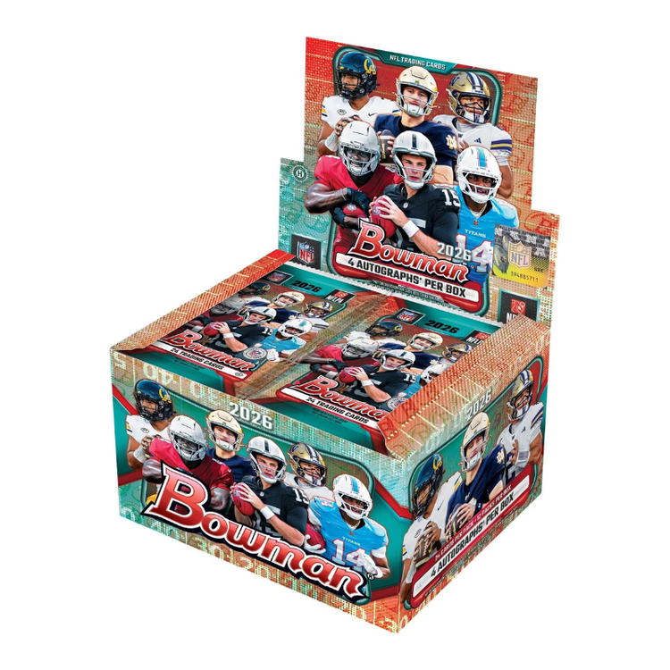 Topps 2026 Bowman Football Hobby Jumbo Box