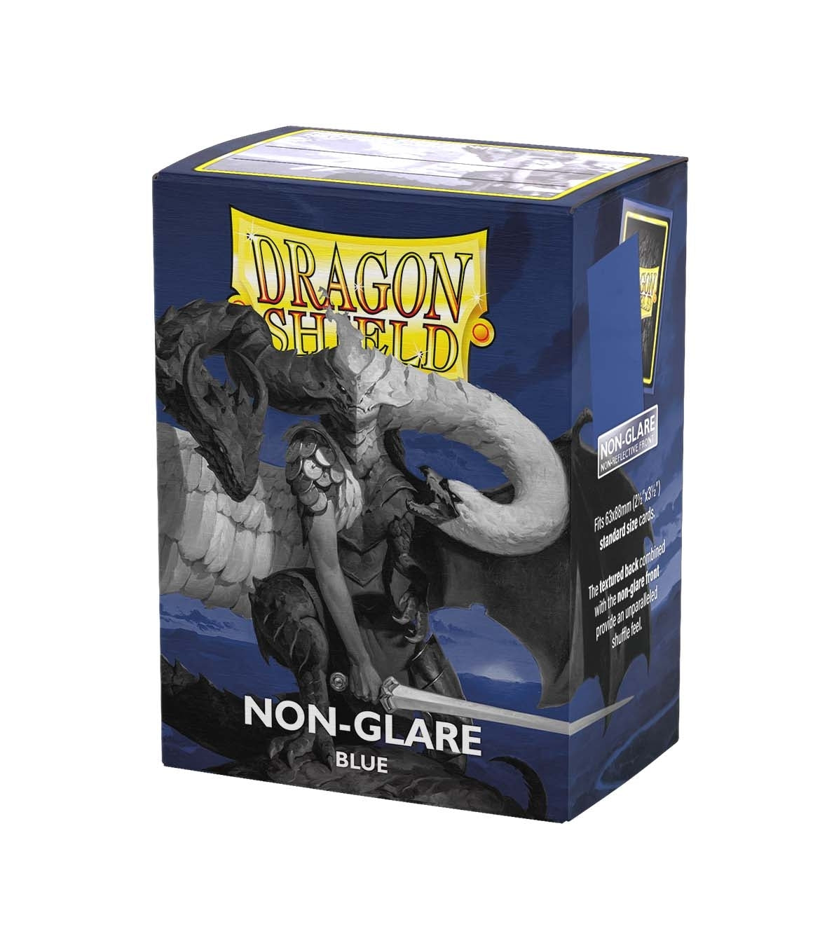 ARCANE TINMEN Dragon Shield Matte Non Glare Sleeves Blue 100 Count