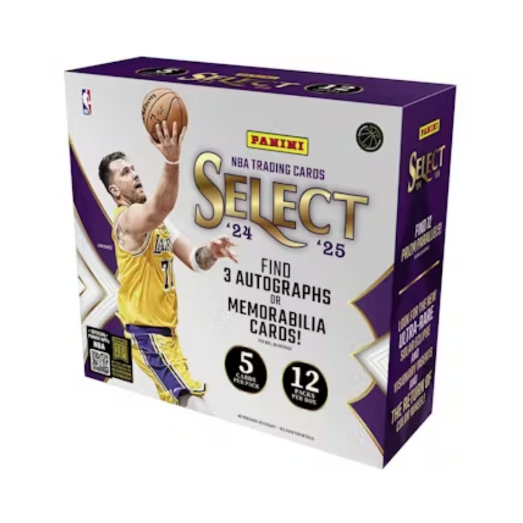 Panini 2024-25 Select Basketball Hobby Box 2 x 7 x 0.1 in