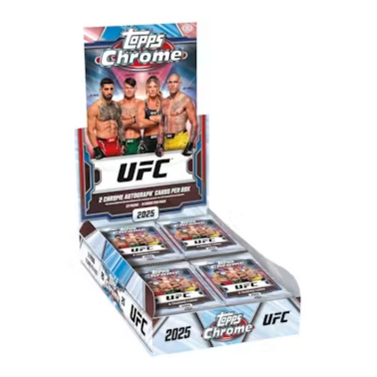 Topps 2025 Chrome UFC Hobby Box