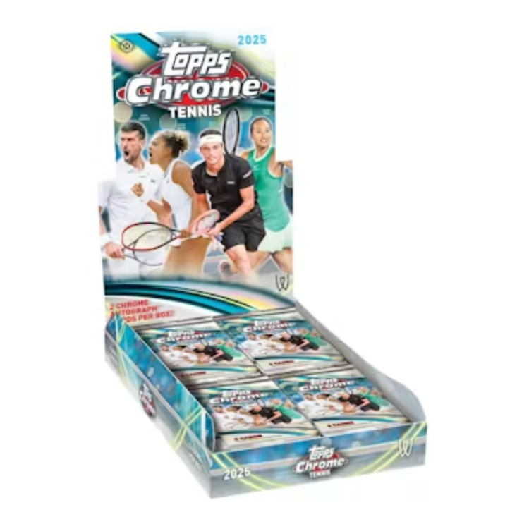 Topps 2025 Chrome Tennis Hobby Box