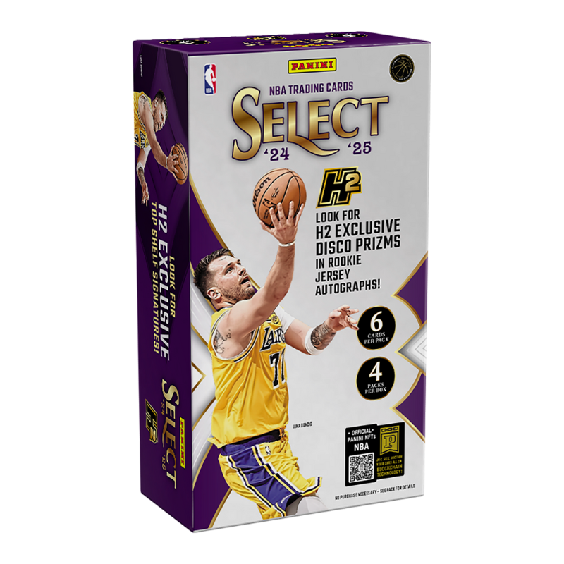 Panini 2024-25 Select Basketball H2 Hobby Box