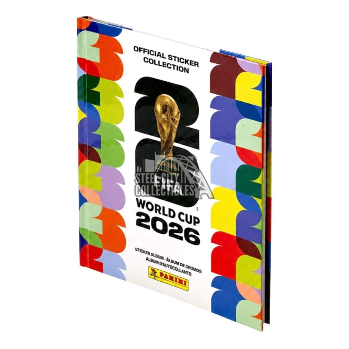 Panini 2026 FIFA World Cup Sticker Collection Hard Cover Album