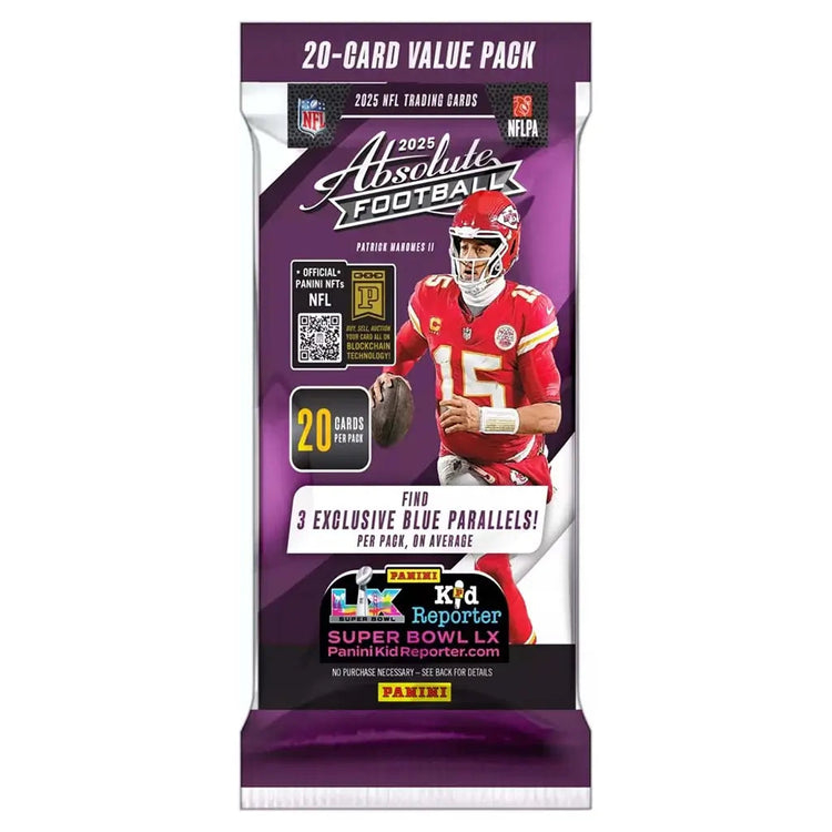 Panini 2025 Donruss Football Jumbo Value Pack
