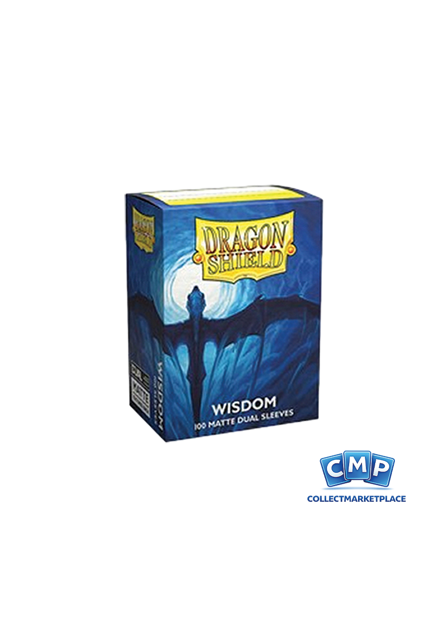 Arcane Tinmen Dragon Shield Dual Matte Wisdom Standard Sized Sleeves 100