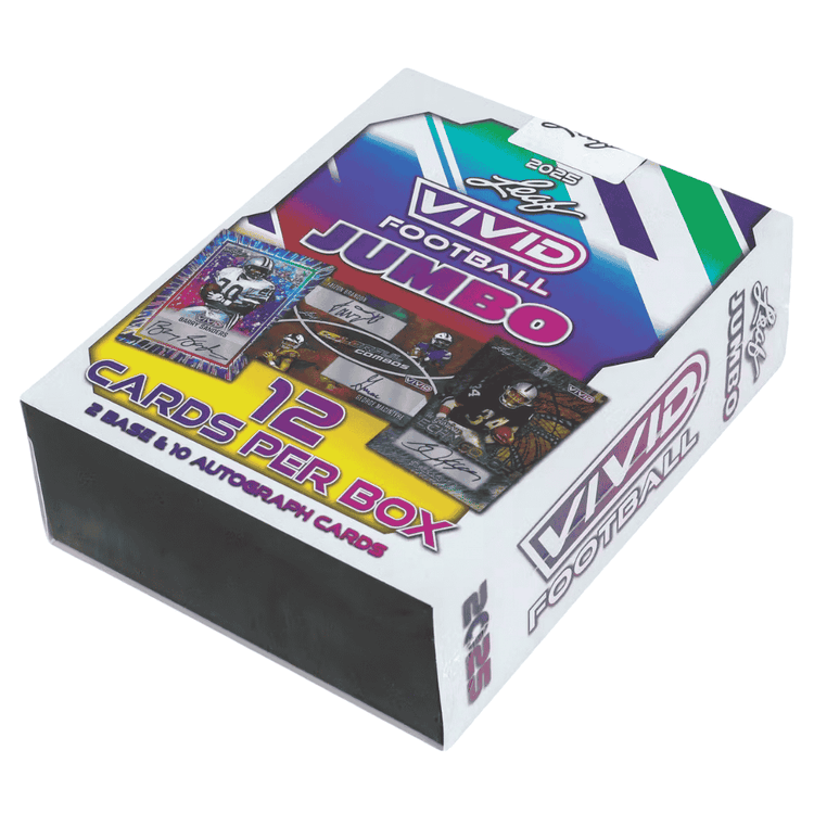 Leaf 2025 Vivid Football Jumbo Hobby Box