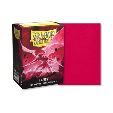 Arcane Tinmen Dragon Shield Dual Matte Fury Card Sleeves 100 Pack