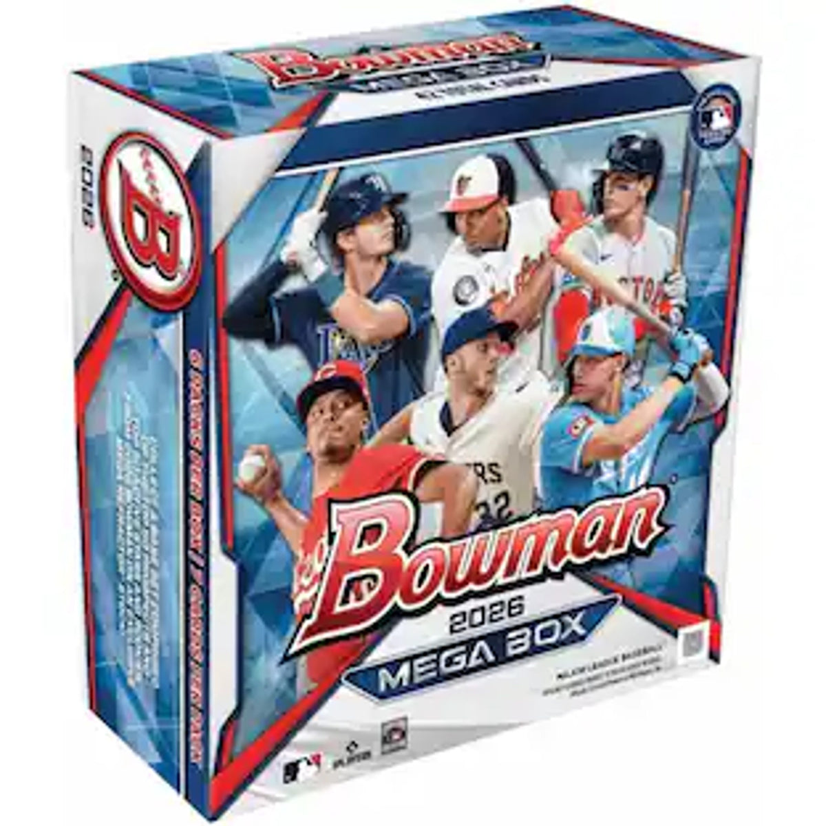 Topps 2026 Bowman Baseball Mega Box 6 Packs