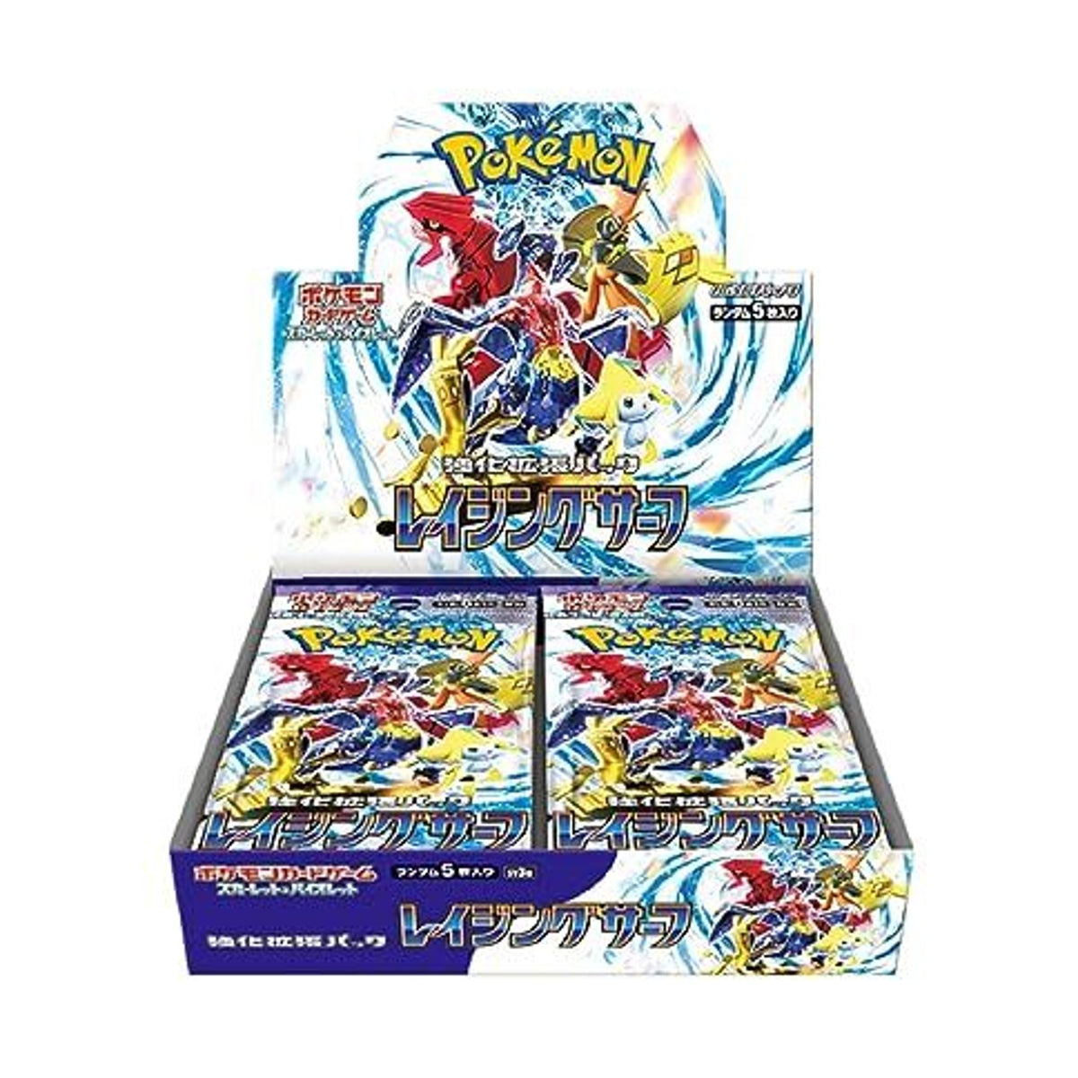 Pokémon Trading Card Game Scarlet & Violet Raging Surf Japanese Booster Box 30 Packs