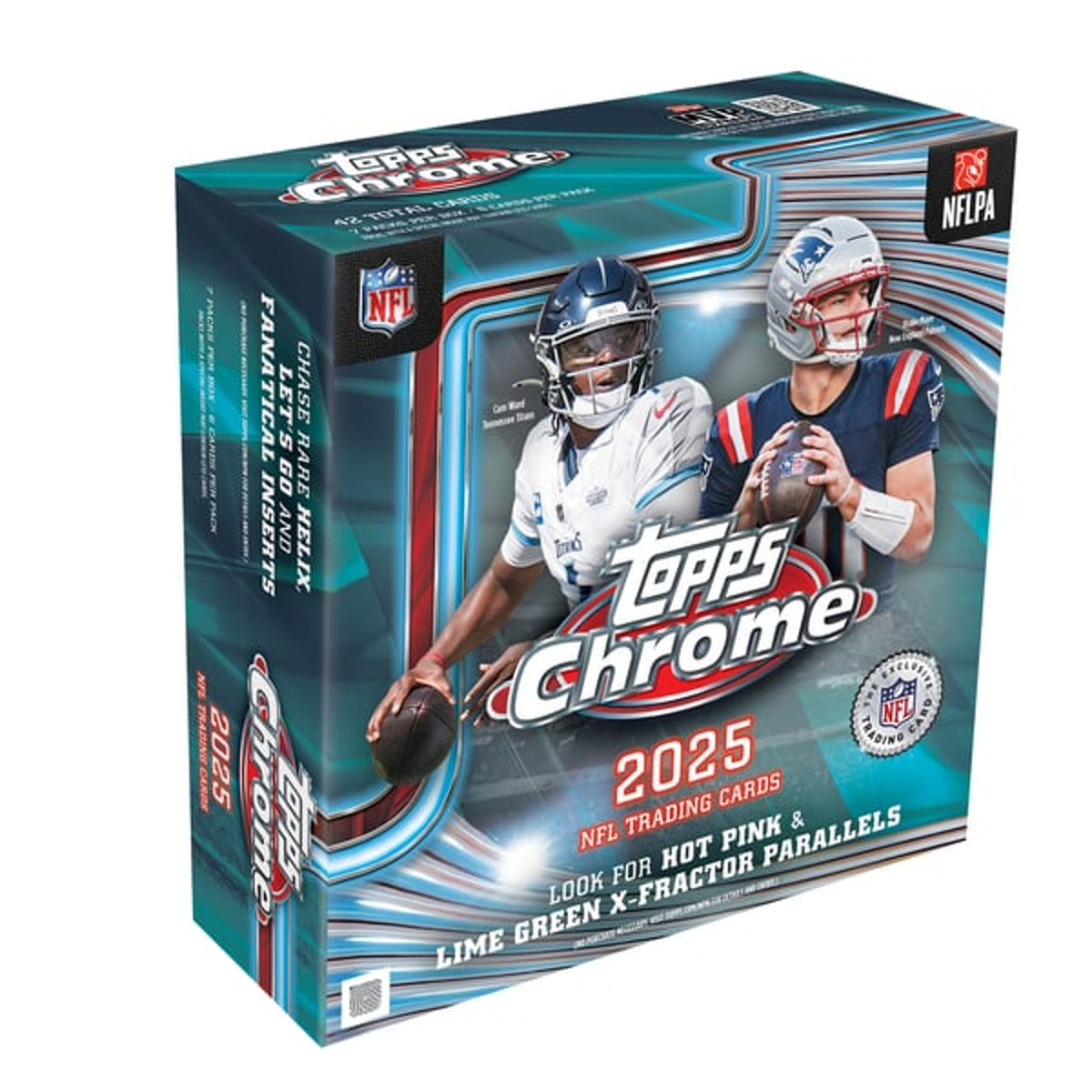 Topps 2025 Chrome NFL Football Mega Box