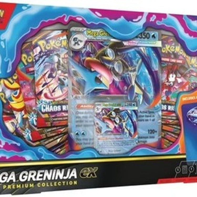 Pokémon Mega Greninja ex Premium Collection Box