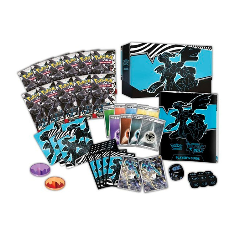 Pokemon TCG Black Bolt Center Elite Trainer Box