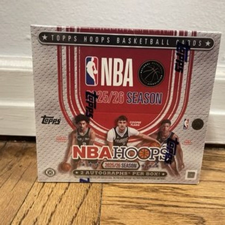 Topps 2025-26 NBA Hoops Hobby Box