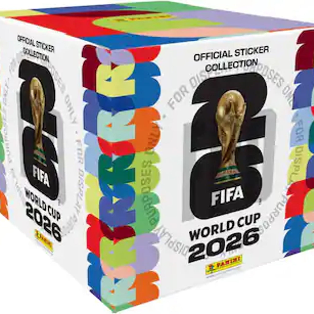 Panini 2026 FIFA World Cup Sticker Collection Box of 25 Packs