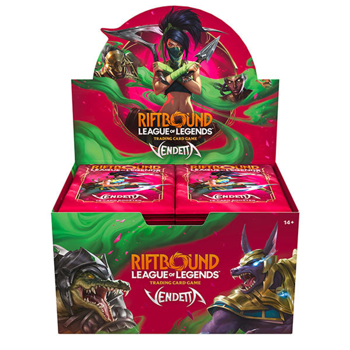 League Of Legends Riftbound Vendetta Booster Display 24 Count